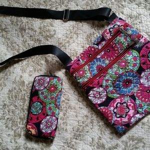 crossbody bag and matching wallet